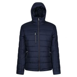 Męska Ocieplana Kurtka Navigate. Niebieskie kurtki męskie Regatta, m, bez wzorów, z puchu, sportowe, bez kaptura. Za 320.99 zł.