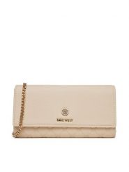 Nine West Torebka NW-W1-011-SS25 Beżowy. Brązowe torebki do ręki damskie Nine West, bez wzorów, z materiału, bez dodatków. Za 119.99 zł.