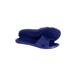 Klapki basenowe SLAP 100 BASIC damskie. Niebieskie klapki damskie NABAIJI, bez wzorów, bez obcasa, bez zapięcia. Za 19.99 zł.