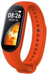 Smartband iWear Fitnesa bransoletka SM7 Smart Bracelet 0.96'' TFT Fitness Tracker IP67 with HR & Blood pressure / Social / Sleep Red. Czerwone smartbandy iWear. Za 45.15 zł.