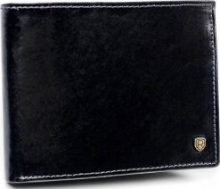 Rovicky Klasyczny, skórzany portfel męski Rovicky. Portfele męskie ROVICKY, bez wzorów. Za 121.86 zł.