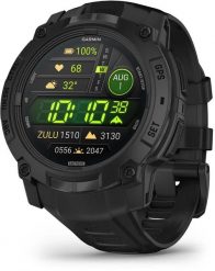 Zegarek sportowy Garmin Instinct 3 AMOLED Tactical Edition - 50mm Czarny (010-03020-50). Czarne zegarki sportowe Garmin, bez wzorów. Za 2,470.98 zł.