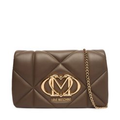 Torebka LOVE MOSCHINO. Brązowe torebki do ręki damskie Love Moschino, bez wzorów, bez dodatków. Za 789.99 zł.