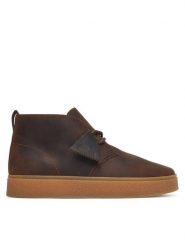 Clarks Trzewiki Boxbee Desert 26328235 Brązowy. Brązowe botki męskie Clarks, bez wzorów, ze skóry, bez obcasa, bez zapięcia. Za 519.99 zł.