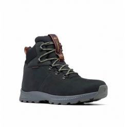 Buty trekkingowe męskie Columbia Landroamer Explorer Wp. Czarne buty zimowe męskie Columbia, bez wzorów, z materiału, za kostkę, bez obcasa, bez zapięcia. Za 507.00 zł.