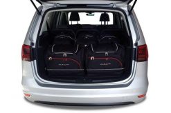 Torby Do Bagażnika Vw Sharan 2010-2022 5Szt Kjust. Czarne torby podróżne damskie KJUST, bez wzorów, z kauczuku. Za 1,660.00 zł.