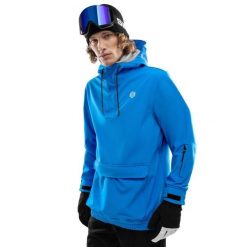 Kurtka narciarsko-snowboardowa W3 Ollie. Niebieskie kurtki sportowe męskie SIROKO, m, bez wzorów, z materiału, bez kaptura, narciarskie. Za 435.00 zł.