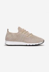 Beżowe Buty Sportowe Thesitheme. Brązowe buty sportowe męskie Born2be, bez wzorów, prążkowane, przed kostkę, bez zapięcia, rowerowe. Za 84.99 zł.