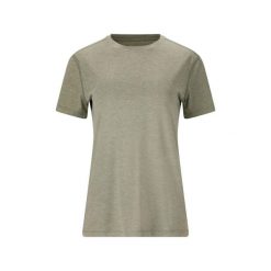 Koszulka damska Endurance Alvaly Melange. Niebieskie koszulki sportowe damskie Endurance, bez wzorów, bez ramiączek, na fitness i siłownię. Za 79.50 zł.