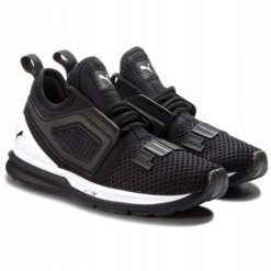 Buty treningowe damskie Puma Ignite Limitless 2 191457 01. Czarne obuwie sportowe damskie Puma, bez wzorów, bez zapięcia. Za 239.00 zł.