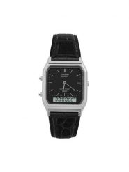 Casio Zegarek AQ-230EL-1AEF Czarny. Czarne, analogowe zegarki damskie Casio. Za 299.99 zł.