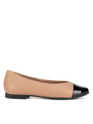 Lasocki Baleriny EST-RUMBA-07 Beżowy. Brązowe balerinki damskie Lasocki, bez wzorów, ze skóry, bez obcasa, bez zapięcia. Za 149.99 zł.