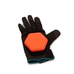 Rękawiczki do slide'owania na longboardzie freeride 500. Czarne rękawiczki męskie Decathlon, bez wzorów, z materiału. Za 139.99 zł.