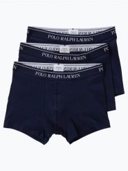 Polo Ralph Lauren Obcisłe bokserki pakowane po 3 szt. Mężczyźni Bawełna niebieski, L. Niebieskie bokserki męskie Polo Ralph Lauren, bez wzorów, z bawełny. Za 249.95 zł.