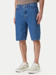 HUGO Szorty jeansowe Skate 50555993 Niebieski Straight Fit. Niebieskie szorty męskie Hugo, bez wzorów, z bawełny. Za 379.99 zł.