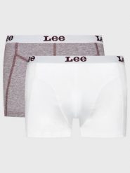 LEE 2-PACK TRUNK VELVET MĘSKIE BOKSERKI LOGO LP03CK74 112320570. Bokserki męskie Lee, bez wzorów. Za 69.99 zł.