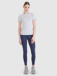 4F Legginsy do biegania szybkoschnące damskie - szare XL. Szare legginsy damskie 4F, s, bez wzorów, z dzianiny, z podwyższonym stanem, krótkie, do biegania. W wyprzedaży za 129.99 zł.
