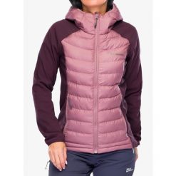 Kurtka ocieplana damska Columbia Powder Lite II Hybrid Hooded Jacket. Czerwone kurtki sportowe damskie Columbia, bez wzorów, bez ramiączek, bez kaptura, trekkingowe. Za 358.81 zł.