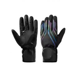 Zimowe rękawiczki sportowe unisex Rockbros 1614024000. Czarne buty sportowe męskie ROCKBROS, bez wzorów. W wyprzedaży za 74.00 zł.