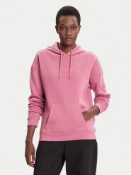 Desigual Bluza Basic 25WWSK13 Różowy Regular Fit. Czerwone bluzy damskie Desigual, l, bez wzorów, z bawełny, bez ramiączek, bez kaptura. Za 319.99 zł.