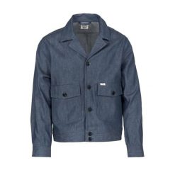 LEE 101 CHETOPA JACKET DRY LIGHT BLUE L97JMS41 112124413. Niebieskie płaszcze męskie Lee, l, bez wzorów, z jeansu, bez kołnierzyka, bez kaptura. Za 259.99 zł.