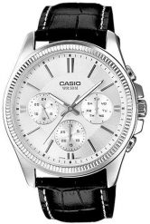 Zegarek Męski CASIO MTP-1375L-7AVDF + BOX. Zegarki męskie Casio, bez wzorów. Za 267.85 zł.