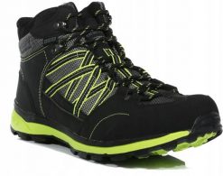 Buty trekkingowe męskie Samaris Mid II Regatta. Czarne trekkingi męskie Regatta, z materiału, bez zapięcia. Za 359.90 zł.