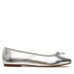 Baleriny Geox. Szare balerinki damskie Geox, bez wzorów, bez obcasa, bez zapięcia. Za 469.99 zł.