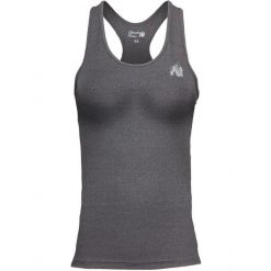 Damski tank top Gorilla Wear Aspen. Szare topy damskie GORILLA WEAR, m, bez wzorów, sportowe, bez kołnierzyka, bez ramiączek. Za 165.50 zł.