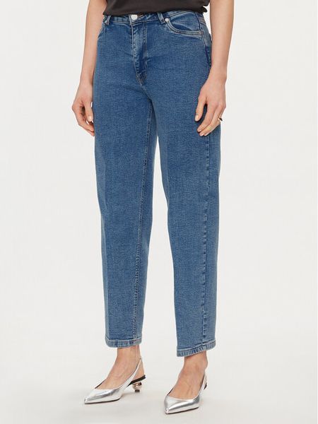 Silvian Heach Jeansy Zacat GPP24051JE Niebieski Relaxed Fit. Niebieskie jeansy damskie Silvian Heach, bez wzorów, z bawełny. Za 159.99 zł.