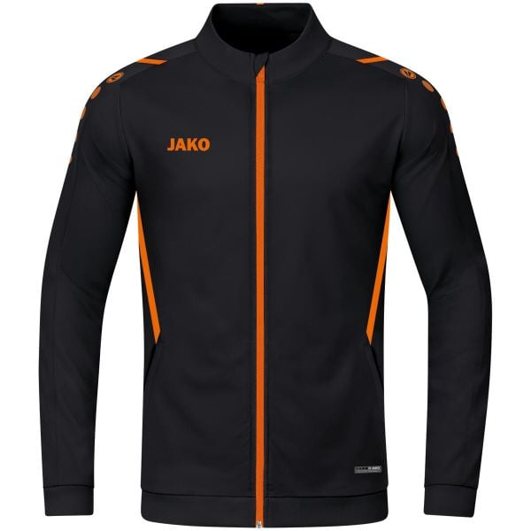 Kurtka damska Jako polyester Challenge. Brązowe kurtki sportowe damskie Jako, z aplikacjami, z dzianiny, bez ramiączek, z kapturem. Za 228.85 zł.