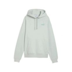 Bluza sportowa damska z kapturem Puma. Zielone bluzy damskie Puma, m, bez wzorów, z materiału, klasyczne, bez ramiączek, z kapturem. Za 218.30 zł.