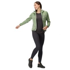 Bluza Polarowa Z Kapturem Damska Newhill Marl. Zielone bluzy damskie Regatta, l, bez wzorów, z dzianiny, bez ramiączek, z kapturem. Za 50.99 zł.