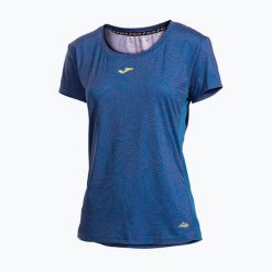 Koszulka do biegania damska Joma R-Nature. Niebieskie koszulki sportowe damskie Joma, m, bez wzorów, bez ramiączek, do biegania. Za 109.99 zł.