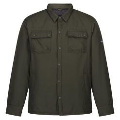 Męska Kurtka Vinca Shacket. Zielone kurtki męskie Regatta, l, bez wzorów, z puchu, sportowe, bez kaptura. Za 123.99 zł.