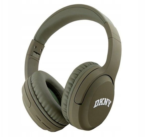 Słuchawki DKNY Wireless Headphone PU Leather Arch Logo Green. Zielone słuchawki bezprzewodowe DKNY. Za 73.95 zł.