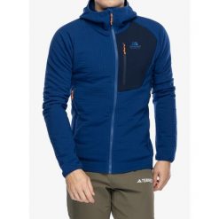 Bluza rozpinana męska Mountain Equipment Shroud Hooded Jacket. Niebieskie bluzy męskie MOUNTAIN EQUIPMENT, na zimę, m, bez wzorów, bez kaptura, narciarskie. Za 655.99 zł.