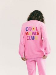 Bluza z nadrukiem na plecach - różowy. Czerwone bluzy damskie Reserved, l, bez wzorów, z bawełny, bez ramiączek, bez kaptura. Za 139.99 zł.