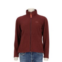 Second life - Kurtka polarowa damska Vintage - Stan bardzo dobry. Czerwone kurtki sportowe damskie Patagonia, l, bez wzorów, z materiału, bez ramiączek, bez kaptura, trekkingowe. Za 255.56 zł.