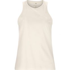 Damski tank top Athlecia Almi V2. Białe topy damskie Athlecia, l, bez wzorów, sportowe, bez kołnierzyka, bez ramiączek. Za 178.00 zł.