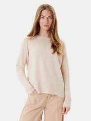 Marella Sweter Celia 2523366215 Écru Regular Fit. Swetry nierozpinane damskie Marella, m, bez wzorów, z wełny, bez kołnierzyka, bez ramiączek. Za 689.99 zł.