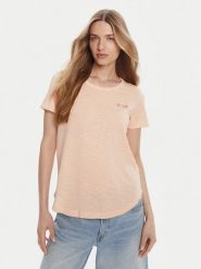 Roxy T-Shirt ERJZT05731-MEF0 Pomarańczowy Regular Fit. Brązowe t-shirty damskie Roxy, l, bez wzorów, z bawełny, bez kołnierzyka, bez ramiączek. Za 89.99 zł.