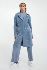 Płaszcz damski z perełkami JOSEPH RIBKOFF. Płaszcze damskie Joseph Ribkoff, m, bez wzorów, bez kołnierzyka, bez kaptura. Za 1,329.00 zł.