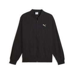 Męska kurtka bomber PUMA Class PUMA. Czarne kurtki sportowe męskie Puma, m, bez wzorów, bez kaptura, do biegania. Za 339.00 zł.