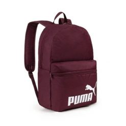 Plecak miejski unisex Puma PHASE bordowy 07994347. Czerwone plecaki męskie Puma, bez wzorów, sportowe. Za 75.87 zł.