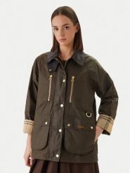 Barbour Kurtka przejściowa Argill Wax LWX1532BR51 Brązowy Regular Fit. Brązowe kurtki damskie Barbour, bez wzorów, z bawełny, bez kaptura. Za 1,567.99 zł.