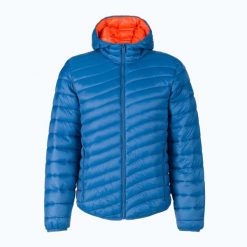 Kurtka puchowa męska CMP Fix Hood. Szare kurtki męskie CMP, m, bez wzorów, z puchu, sportowe, bez kaptura. Za 209.99 zł.