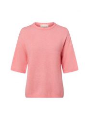 Msch Copenhagen sweter z dzianiny z zawartością alpaki - MSCHKellsey Algeria Kobiety różowy, S/M. Czerwone swetry nierozpinane damskie MSCH Copenhagen, m, bez wzorów, z dzianiny, eleganckie, bez kołnierzyka, bez ramiączek. Za 229.95 zł.
