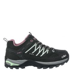Buty trekkingowe damskie CMP RIGEL LOW. Czarne obuwie trekkingowe damskie CMP, bez zapięcia. Za 449.99 zł.
