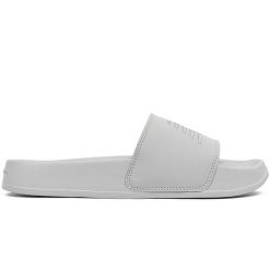 Klapki damskie New Balance SWM200U3 – szare. Szare klapki damskie New Balance, na lato, bez wzorów, klasyczne, bez obcasa, bez zapięcia. Za 99.99 zł.